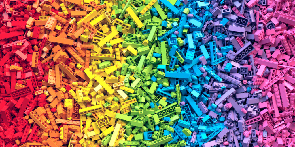 Playtime on the work floor: what Lego pieces teach us about data filtering